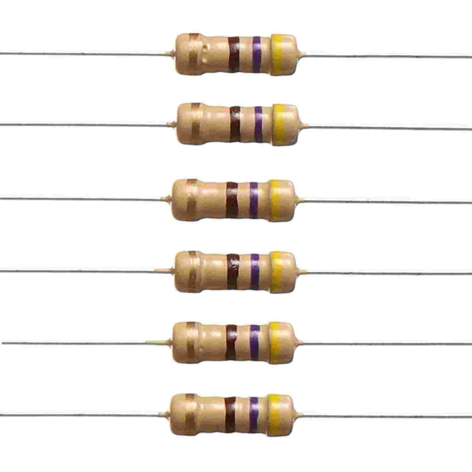 Resistor 470 Ohm 5% 1/4W
